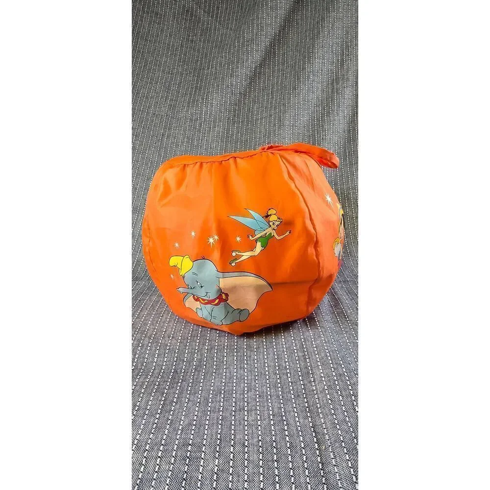 Walt Disney vintage Collapsible Halloween trick or treat Candy Bag